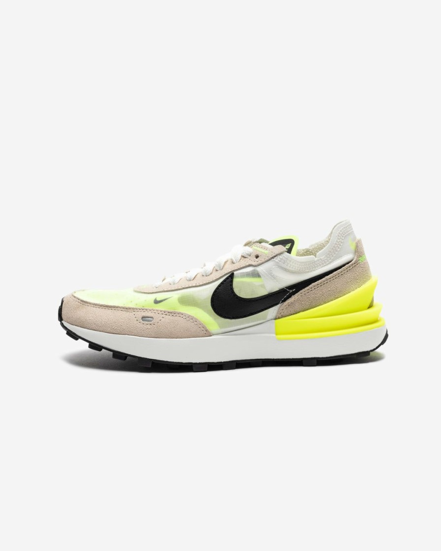 Footwear * | Nike Women'S Waffle One Summitwhite/ Black/ Rattan/ Volt