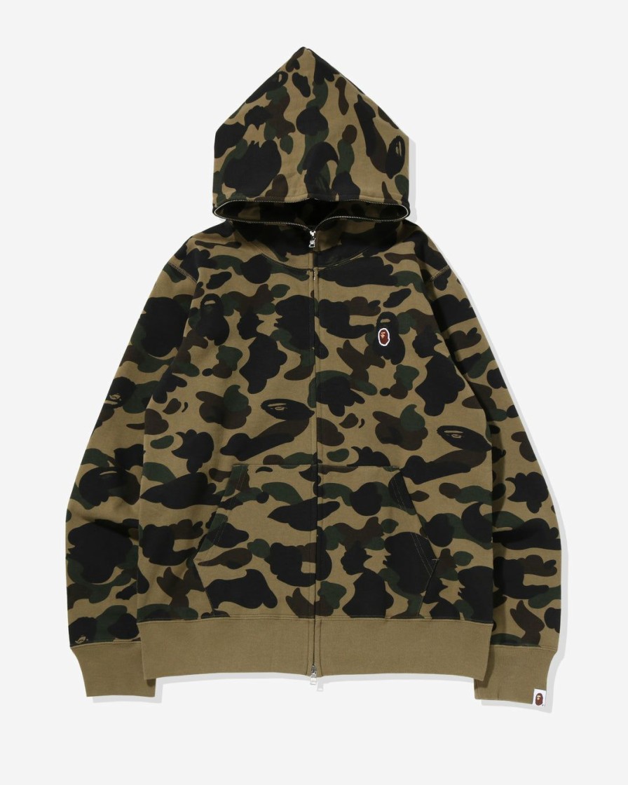 Clothing * | Bape 1St Camo One Point Full Zip Hoodie