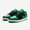 Footwear * | Jordan Aj 1 Low Black/ Luckygreen/ White