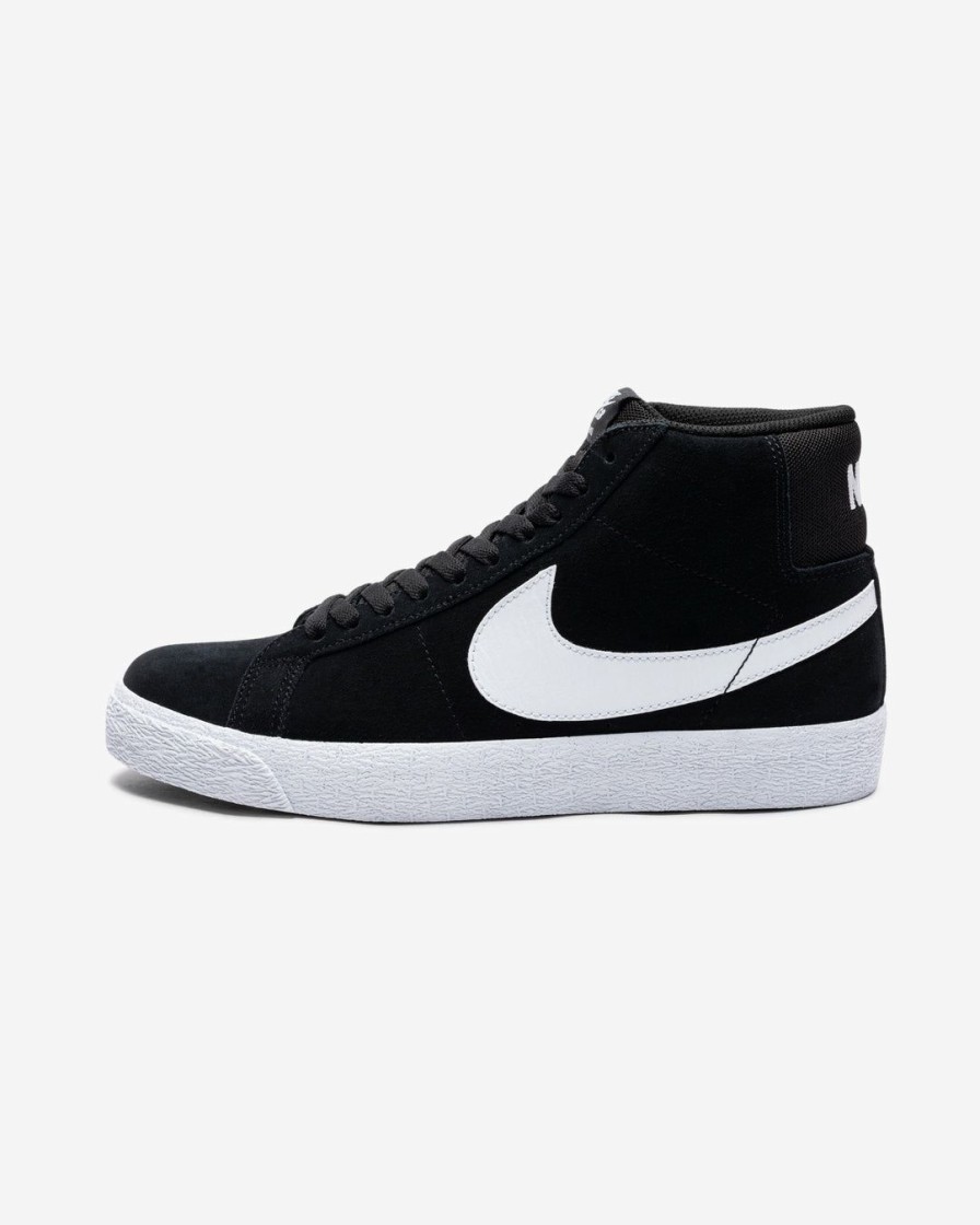 Footwear * | Nike Sb Zoom Blazer Mid Black/ White