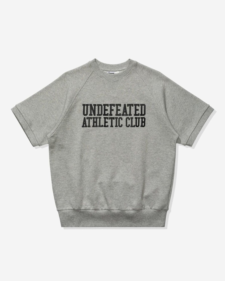 Clothing * | Undefeated Uactp Logo S/S Crewneck Heather Grey