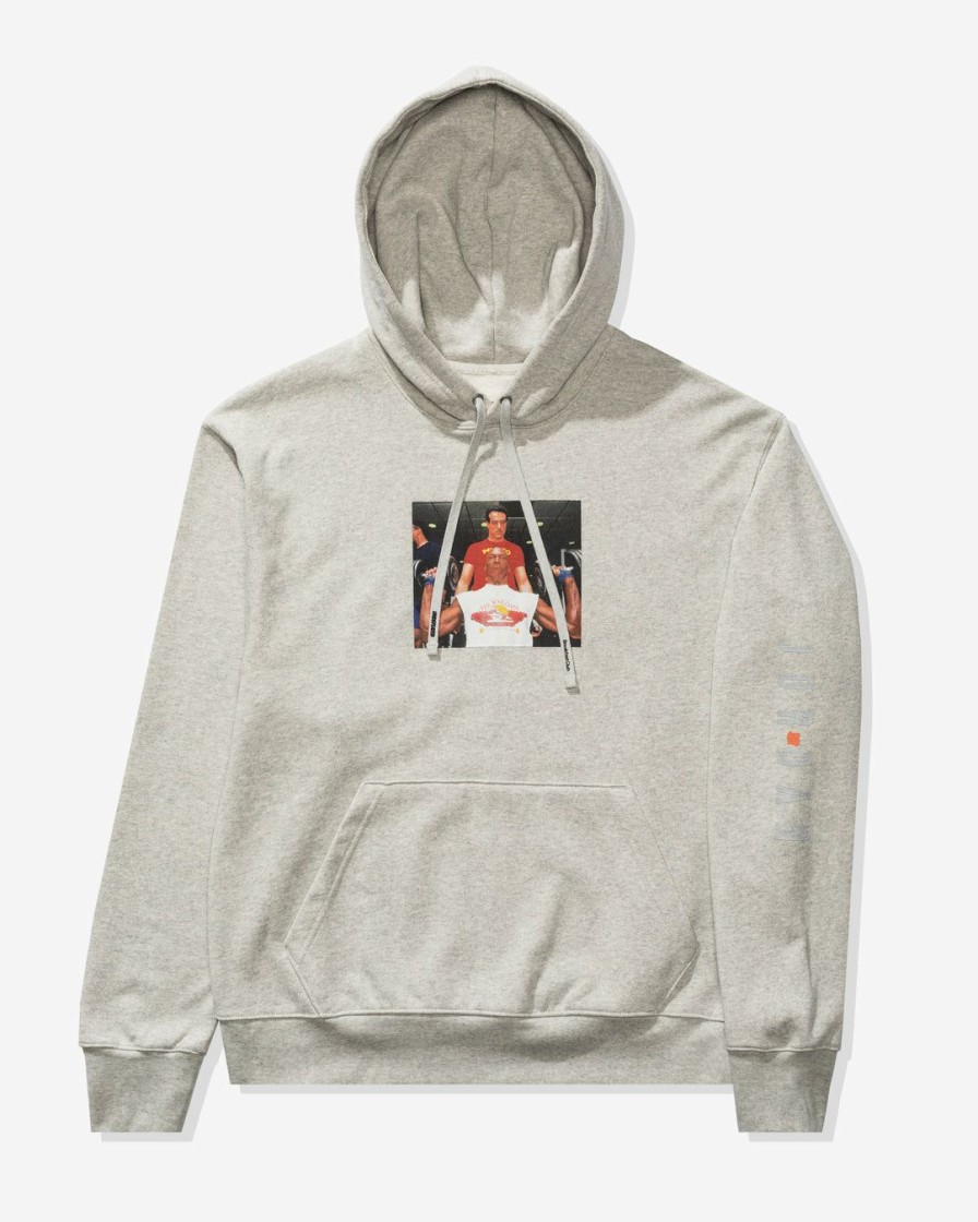 Clothing * | Undefeated X Jordan Weights Hoodie Greyheather