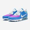 Footwear * | Nike X Undefeated Air Max 90 Pacificblue/ Vividpurple