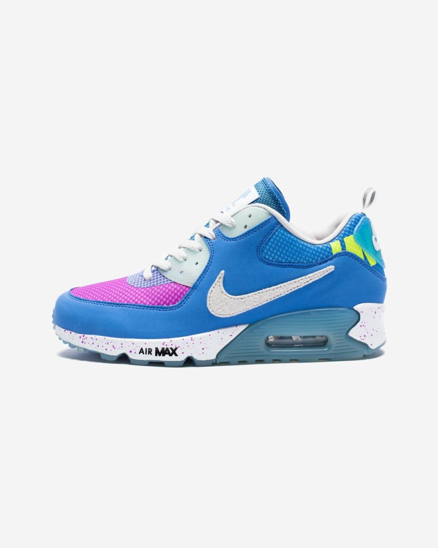 Footwear * | Nike X Undefeated Air Max 90 Pacificblue/ Vividpurple