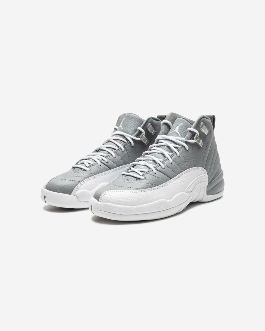 Footwear * | Jordan Gs Aj 12 Retro Stealth/ White/ Coolgrey