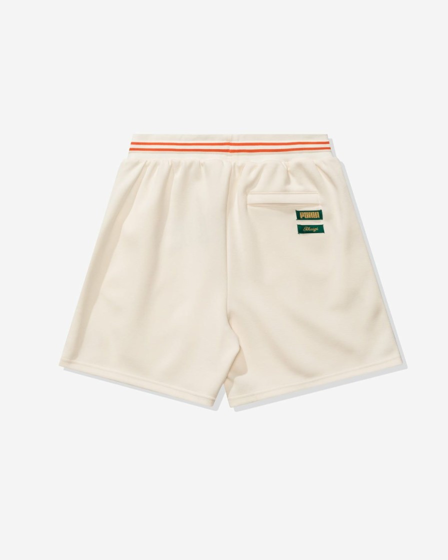 Clothing * | Puma X Rhugi Basketball Shorts Pristine/ Orange/ Blue