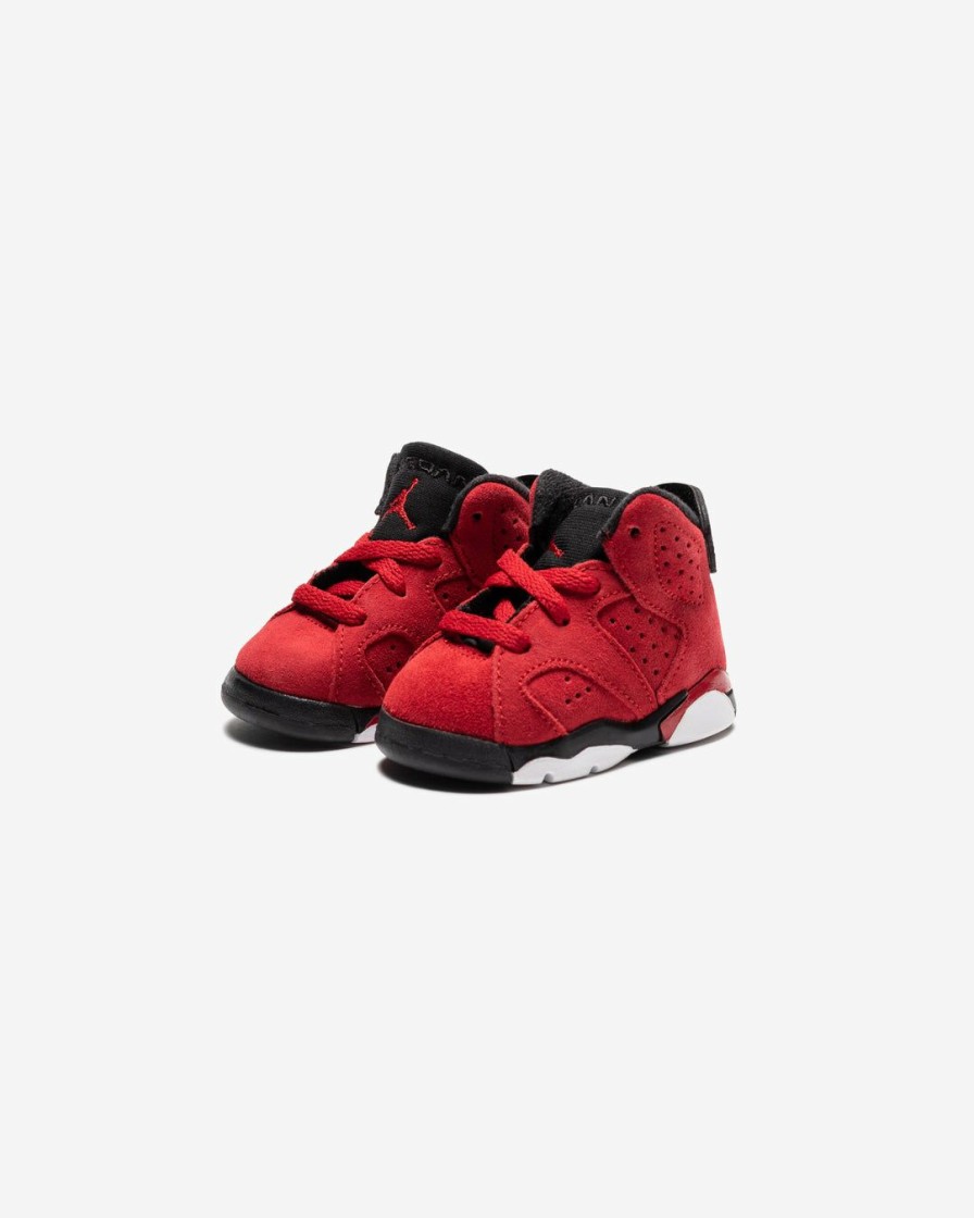 Footwear * | Jordan Td Aj 6 Retro Varsityred/ Black