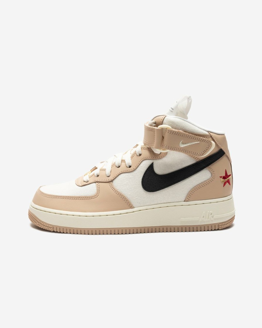 Footwear * | Nike Air Force 1 Mid '07 Lx Shimmer/ Black/ Paleivory