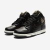 Footwear * | Nike Sb Dunk High Og Qs Black/ Metallicgold