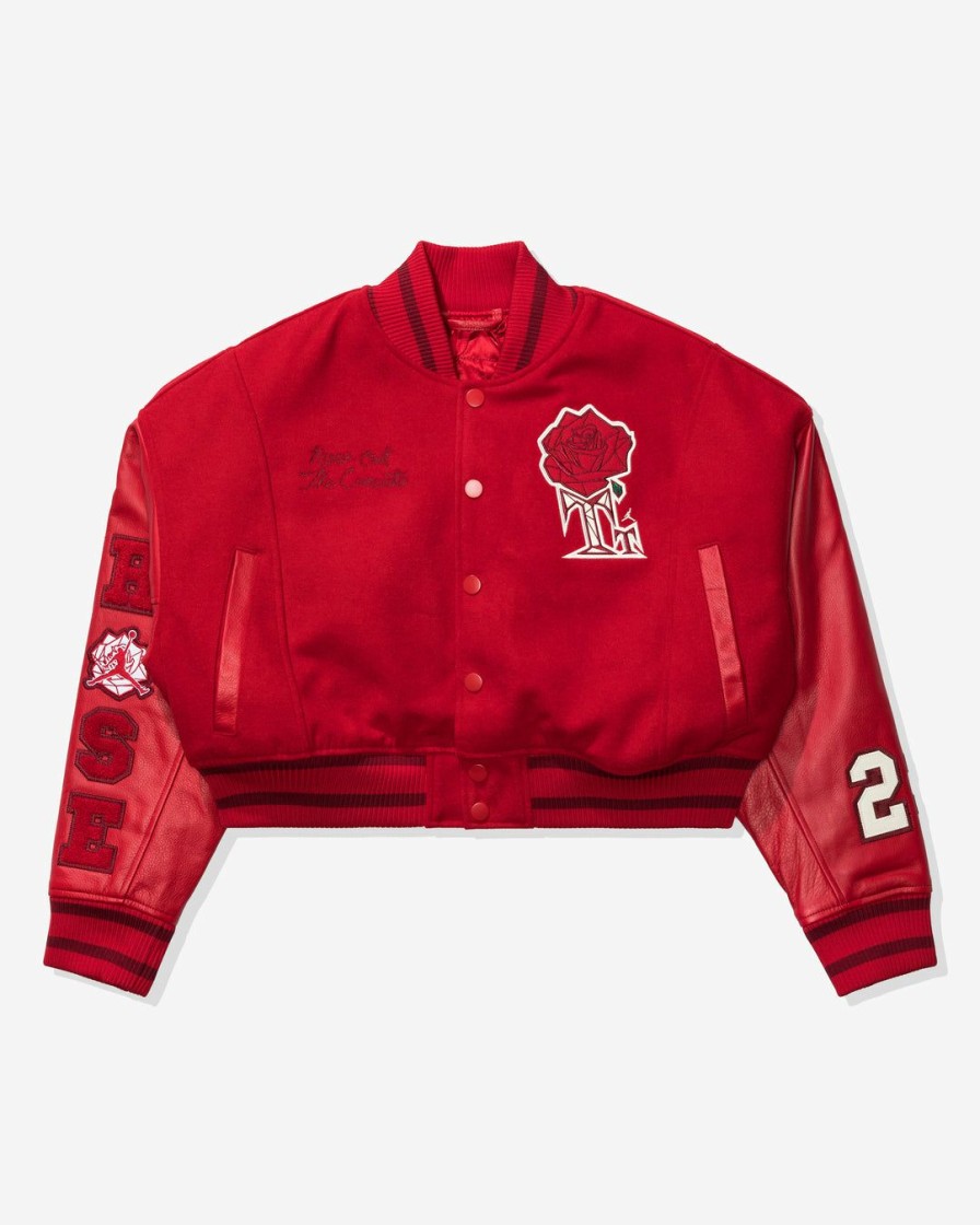 Clothing * | Jordan X Teyana Taylor Women'S Sport Varsity Jkt Gymred