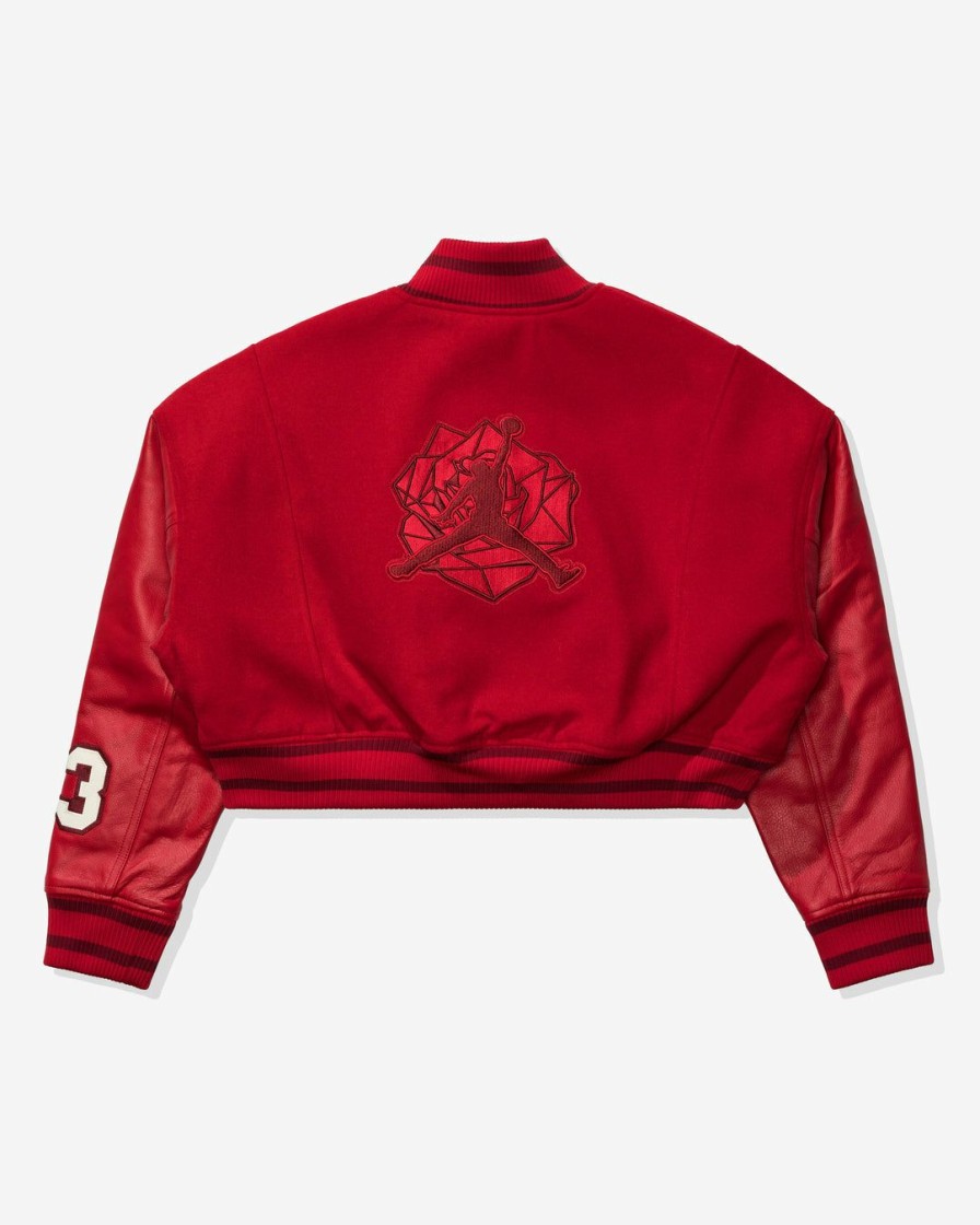 Clothing * | Jordan X Teyana Taylor Women'S Sport Varsity Jkt Gymred