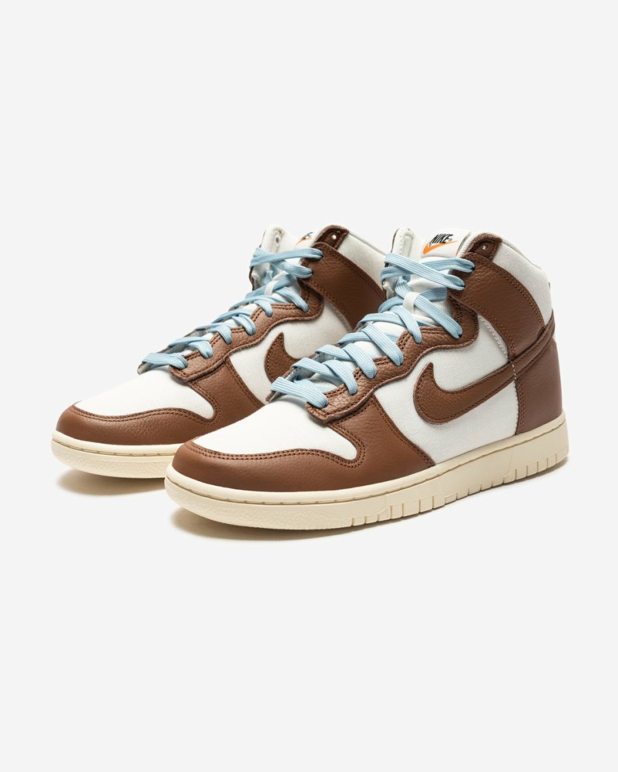 Footwear * | Nike Dunk High Retro Premium Pecan/ Sail/ Wornblue/ Offnoir