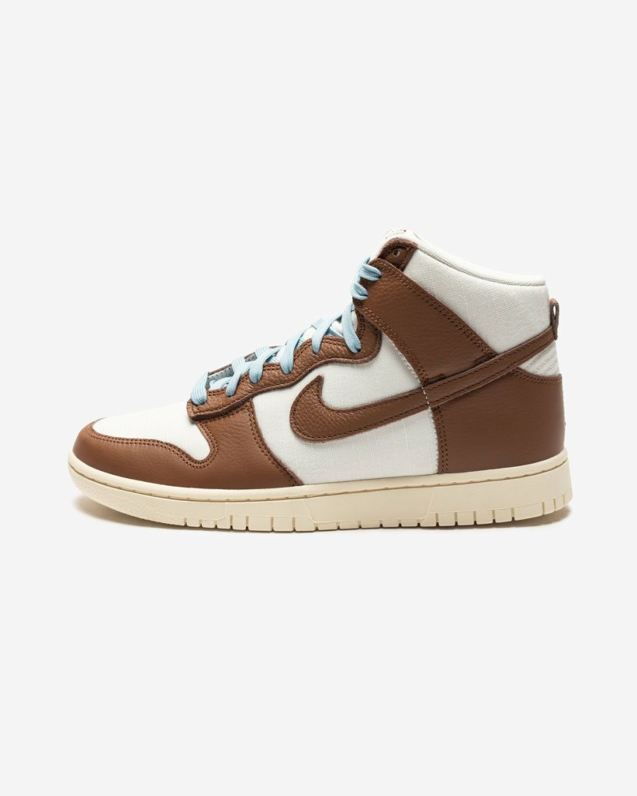 Footwear * | Nike Dunk High Retro Premium Pecan/ Sail/ Wornblue/ Offnoir