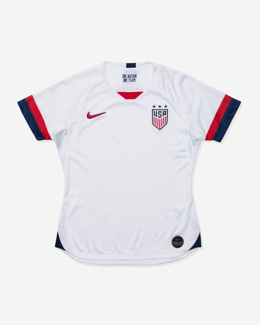 Clothing * | Nike Women'S U.S. Stadium Jersey 2019 White/Bluevoid