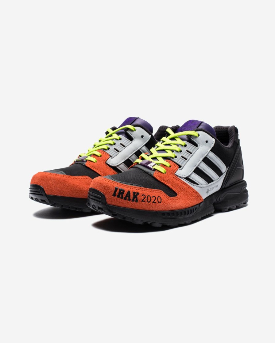 Footwear * | Adidas X Irak Zx 8000 Gtx Cblack/ Clonix/ Solred