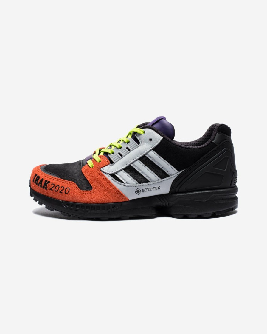 Footwear * | Adidas X Irak Zx 8000 Gtx Cblack/ Clonix/ Solred