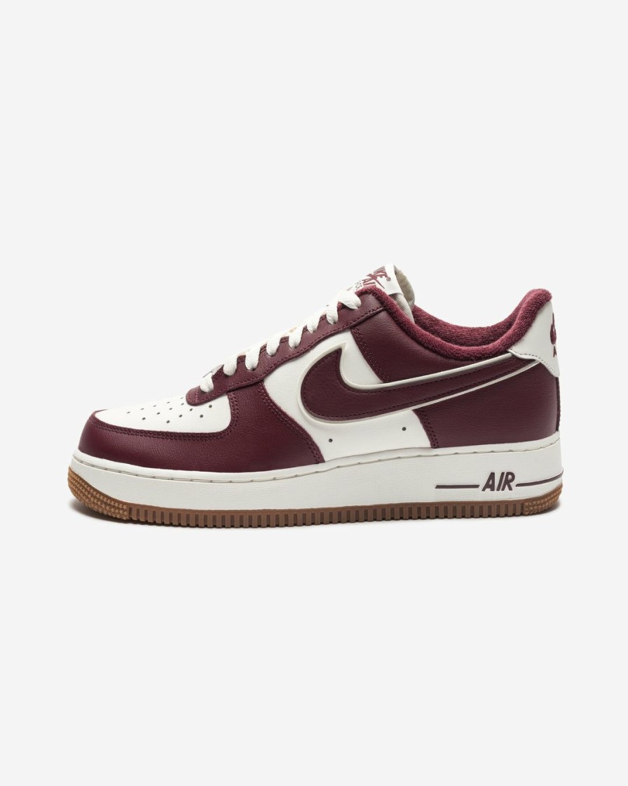 Footwear * | Nike Air Force 1 '07 Lv8 Sail/ Nightmaroon/ Gumbrown