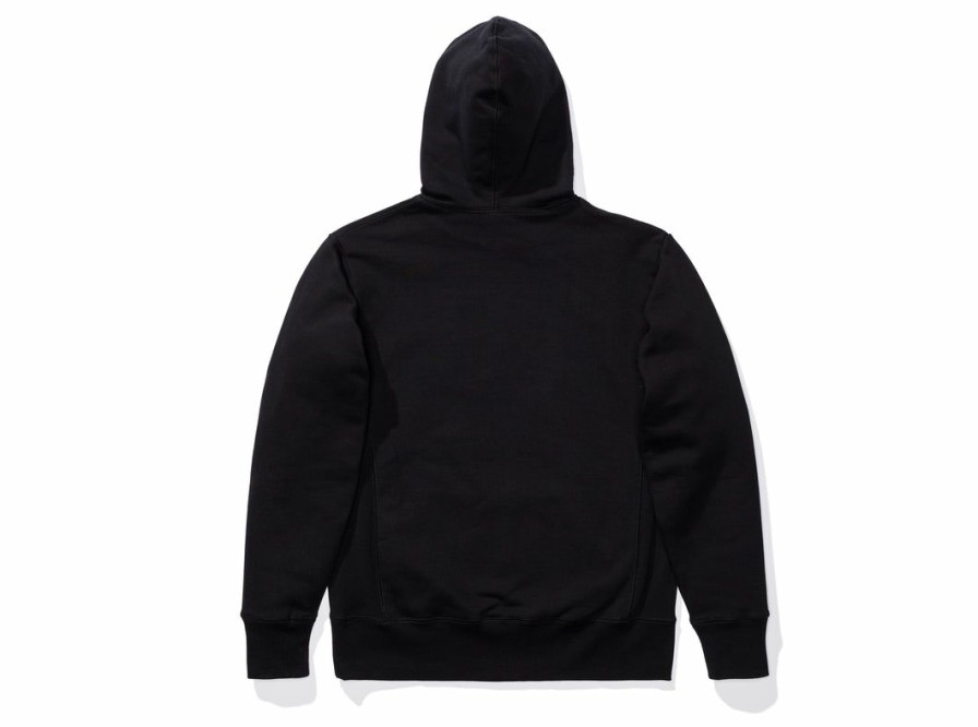 Clothing * | Patta Advisory Heavy Hooded Sweater Black