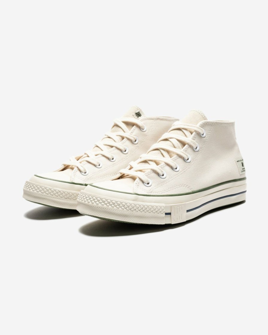 Footwear * | Undefeated X Converse Chuck 70 Mid- Parchment/ Chive