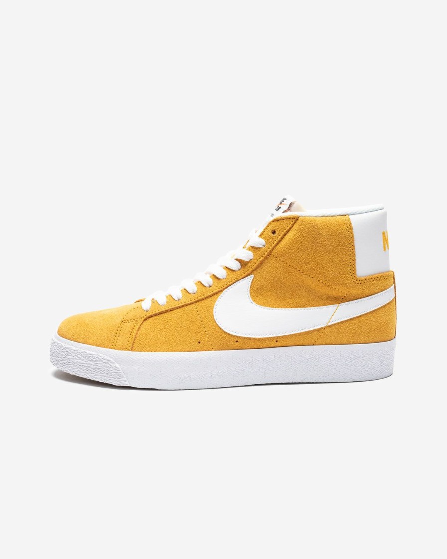 Footwear * | Nike Sb Zoom Blazer Mid Universitygold/ White