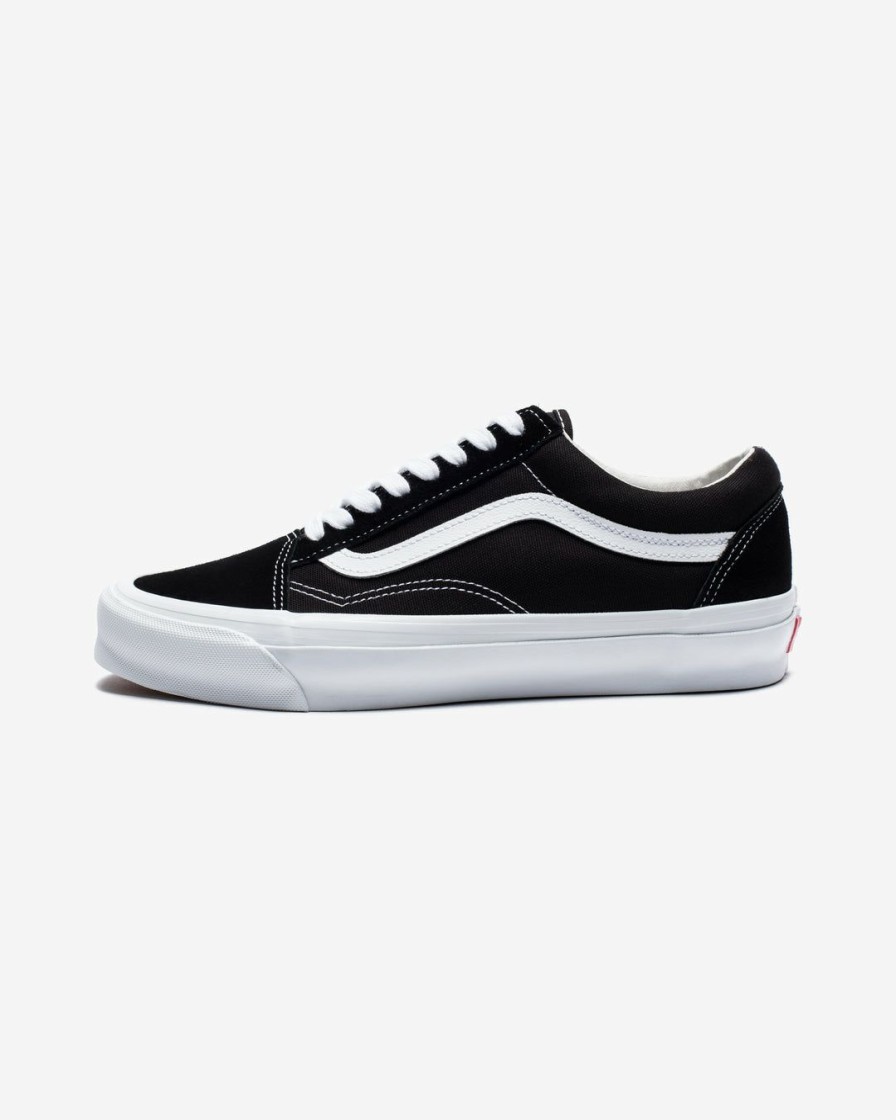 Footwear * | Vans Og Old Skool Lx (Suede/Canvas) Black/ Trwht