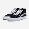 Footwear * | Vans Og Sk8-Hi Lx (Suede/Canvas) Black/ Trwht