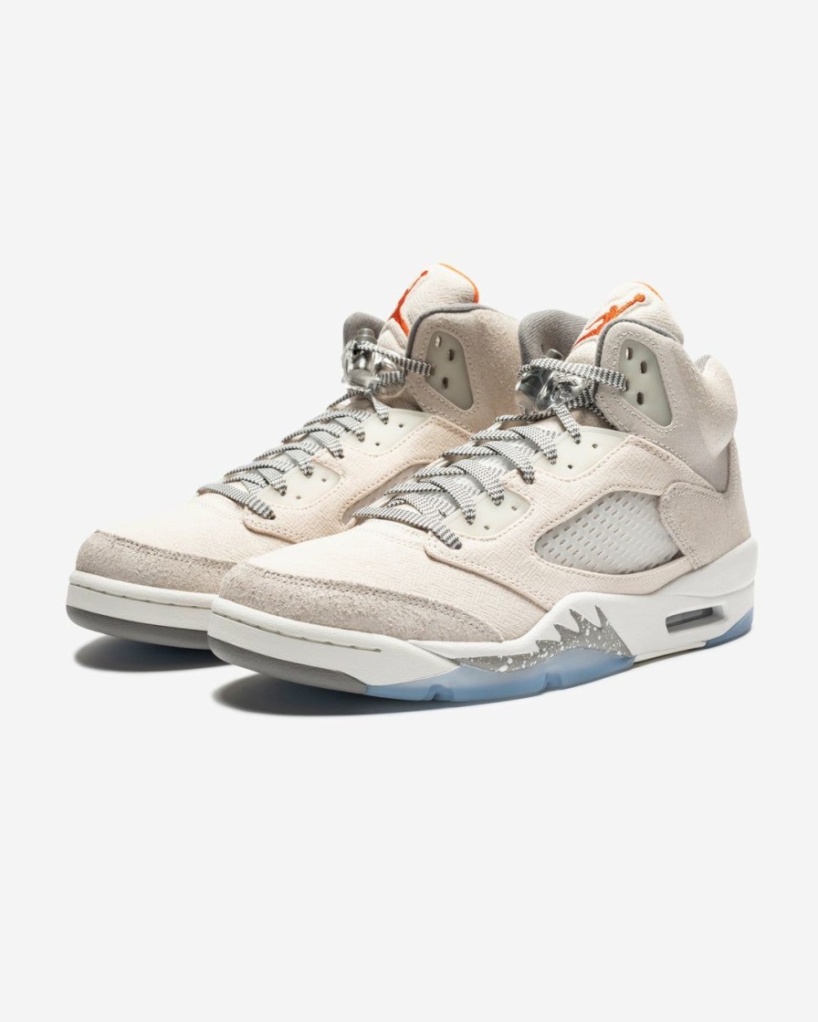 Footwear * | Jordan Aj 5 Retro Se Craft Ltorewoodbrn/ Safetyorange