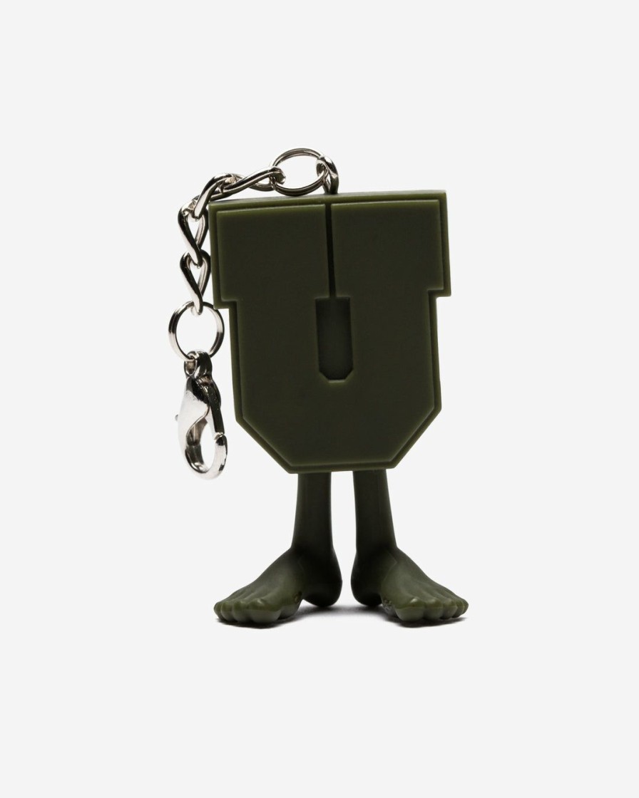 Accessories * | Undefeated X Medicom Uman Keychain Olive