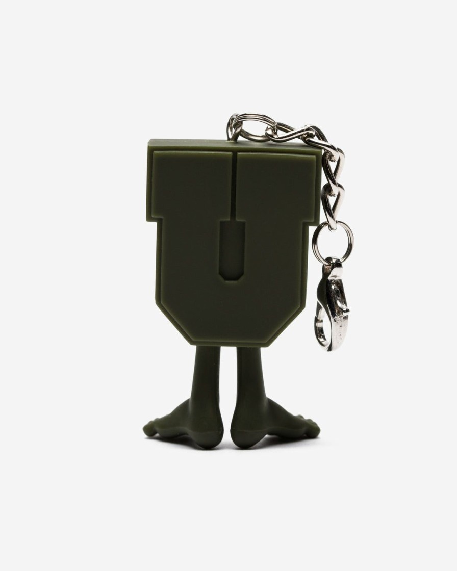 Accessories * | Undefeated X Medicom Uman Keychain Olive