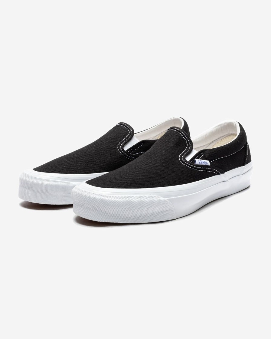 Footwear * | Vans Og Classic Slip-On (Canvas) Black/ Truewhite