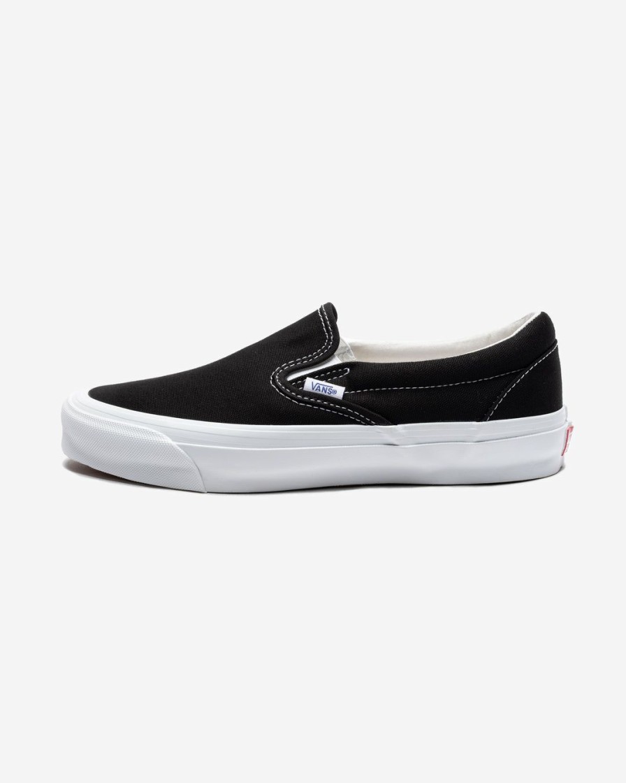 Footwear * | Vans Og Classic Slip-On (Canvas) Black/ Truewhite