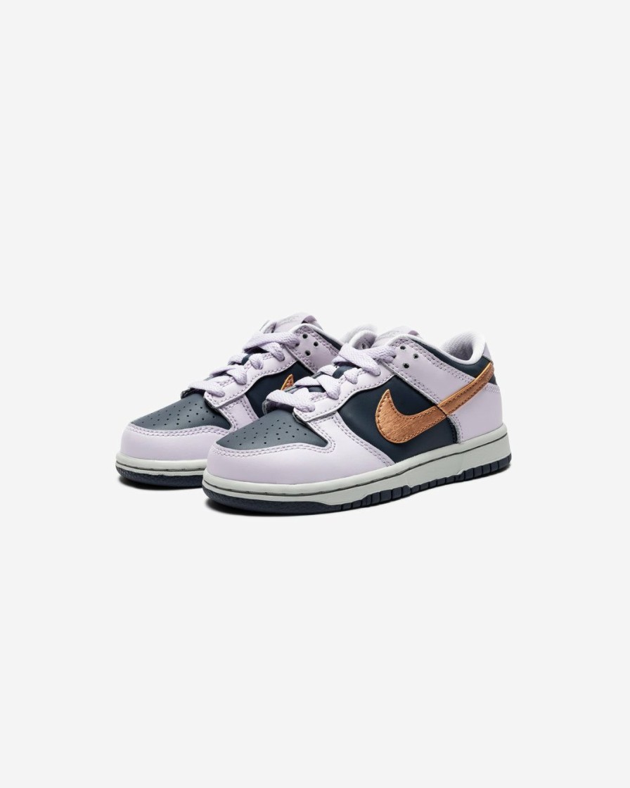 Footwear * | Nike Ps Dunk Low Se Thunderblue/ Metalliccopper