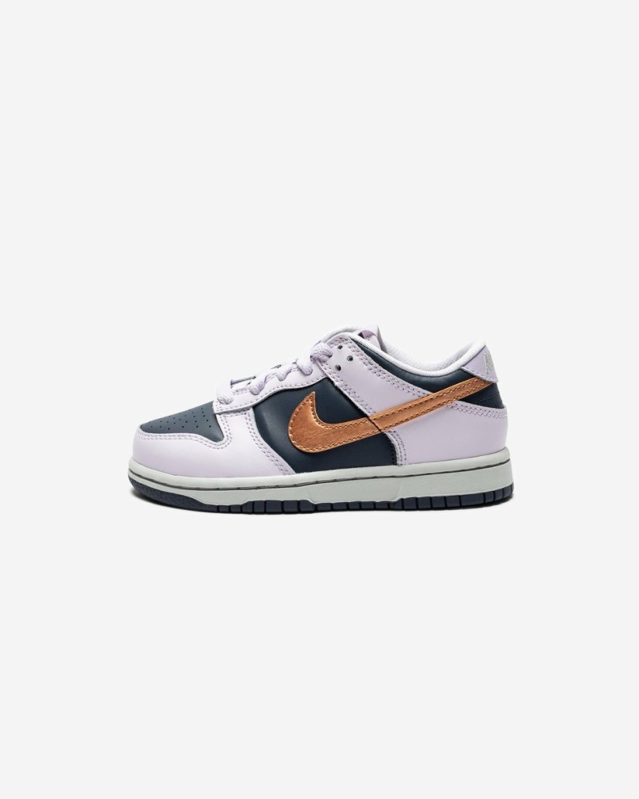 Footwear * | Nike Ps Dunk Low Se Thunderblue/ Metalliccopper