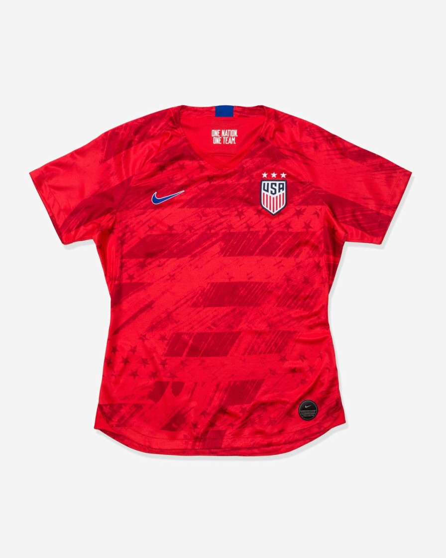 Clothing * | Nike Women'S U.S. Stadium Jersey 2019 Speedred/Brightblue