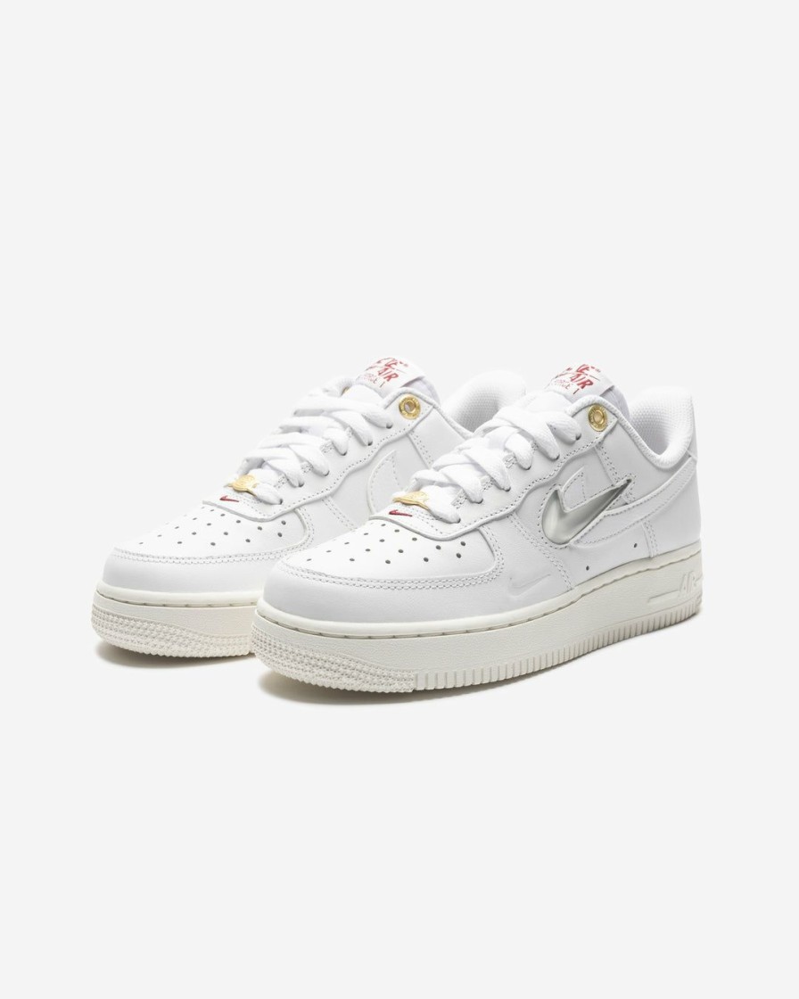 Footwear * | Nike Womens Air Force 1 '07 Prm White/ White/ Sail/ Teamred