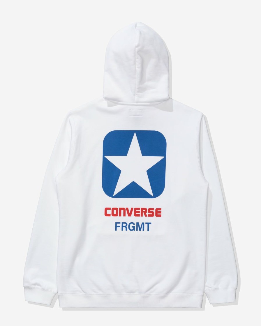 Clothing * | Converse X Fragment Hoodie White