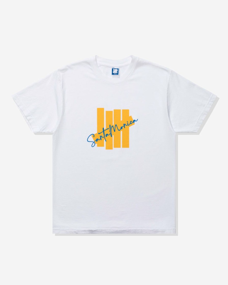 Clothing * | Undefeated City S/S Tee Santa Monica White