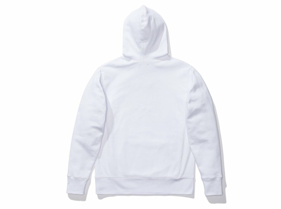 Clothing * | Patta Advisory Heavy Hooded Sweater White