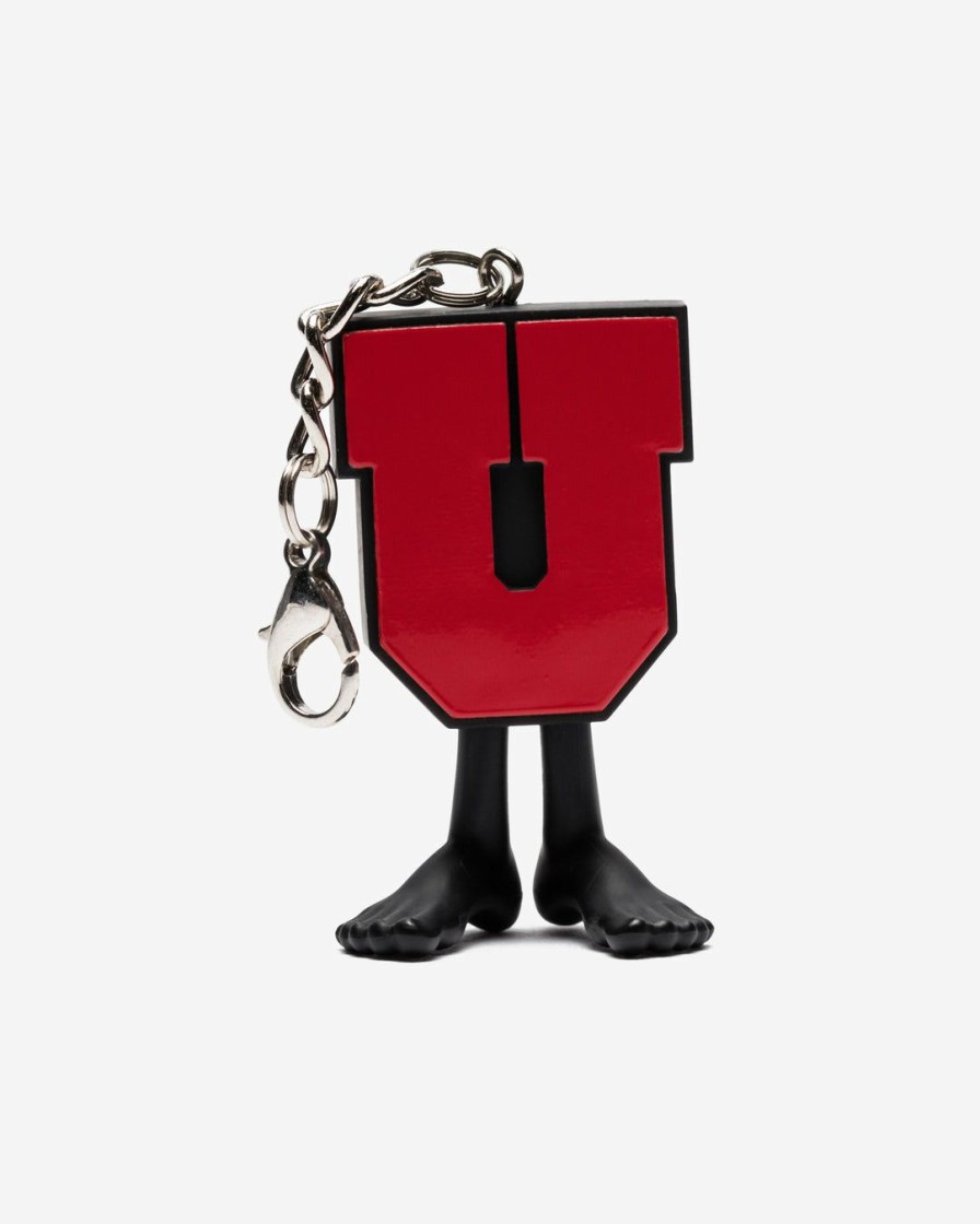 Accessories * | Undefeated X Medicom Uman Keychain Black/Red